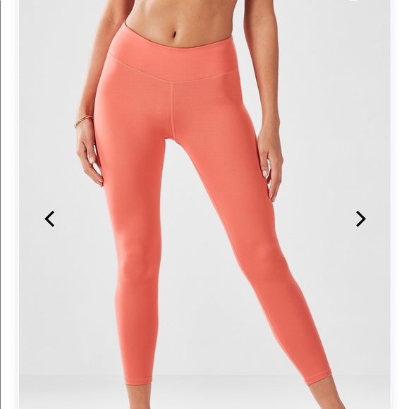 Fabletics Pants - Fabletics Mid-Rise PowerHold Capri